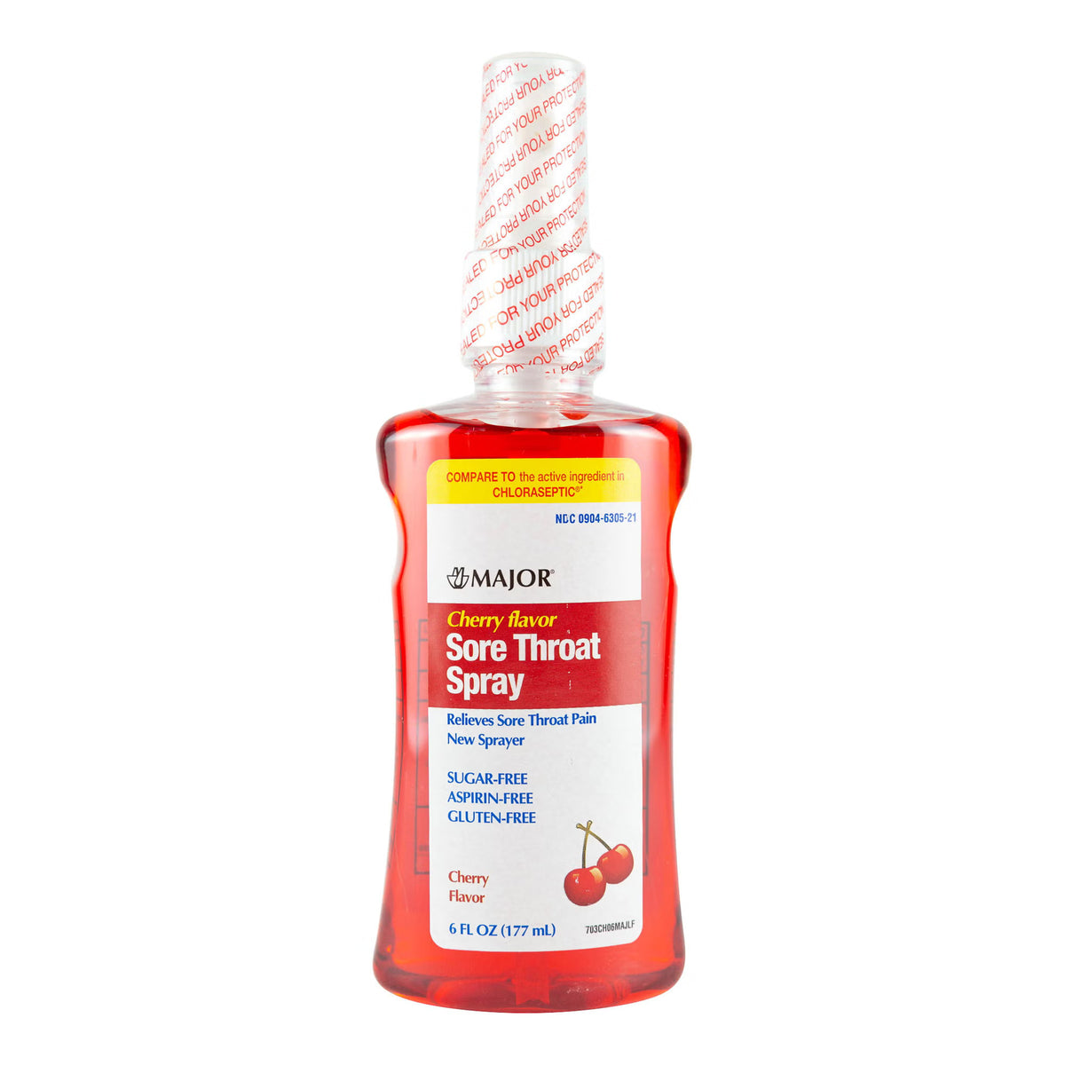 Major® Phenol Sore Throat Relief, 6-ounce spray bottle, EA/1