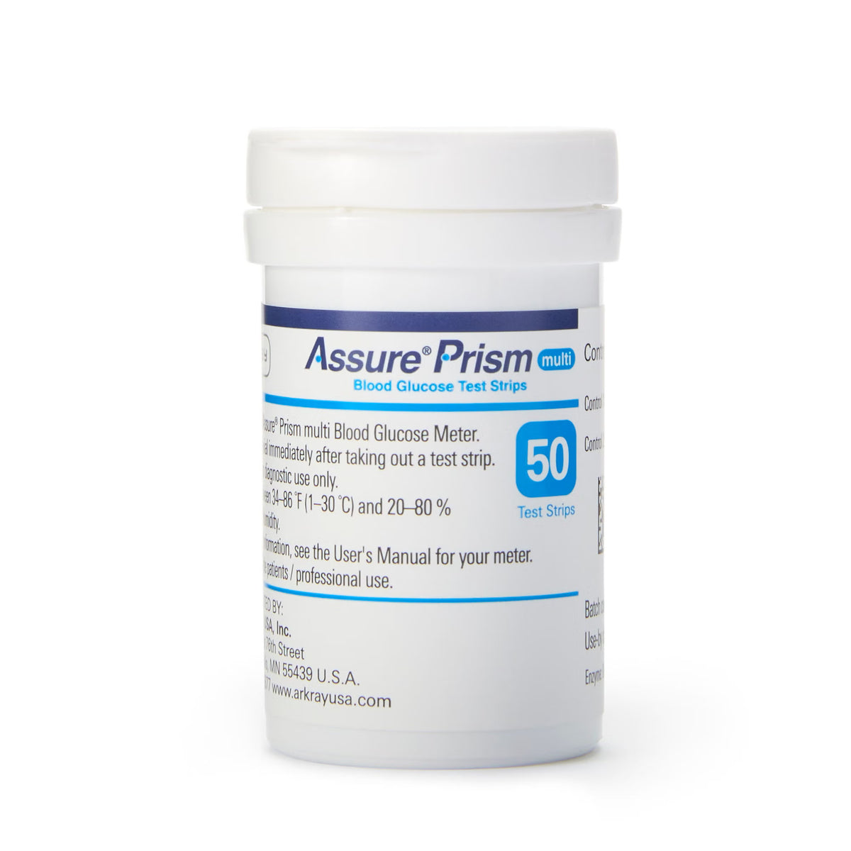 Assure® Prism Multi Blood Glucose Test Strips, CS/600