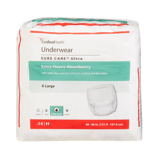 Sure Care™ Ultra Extra Heavy Absorbent Underwear, Extra Large, PK/14