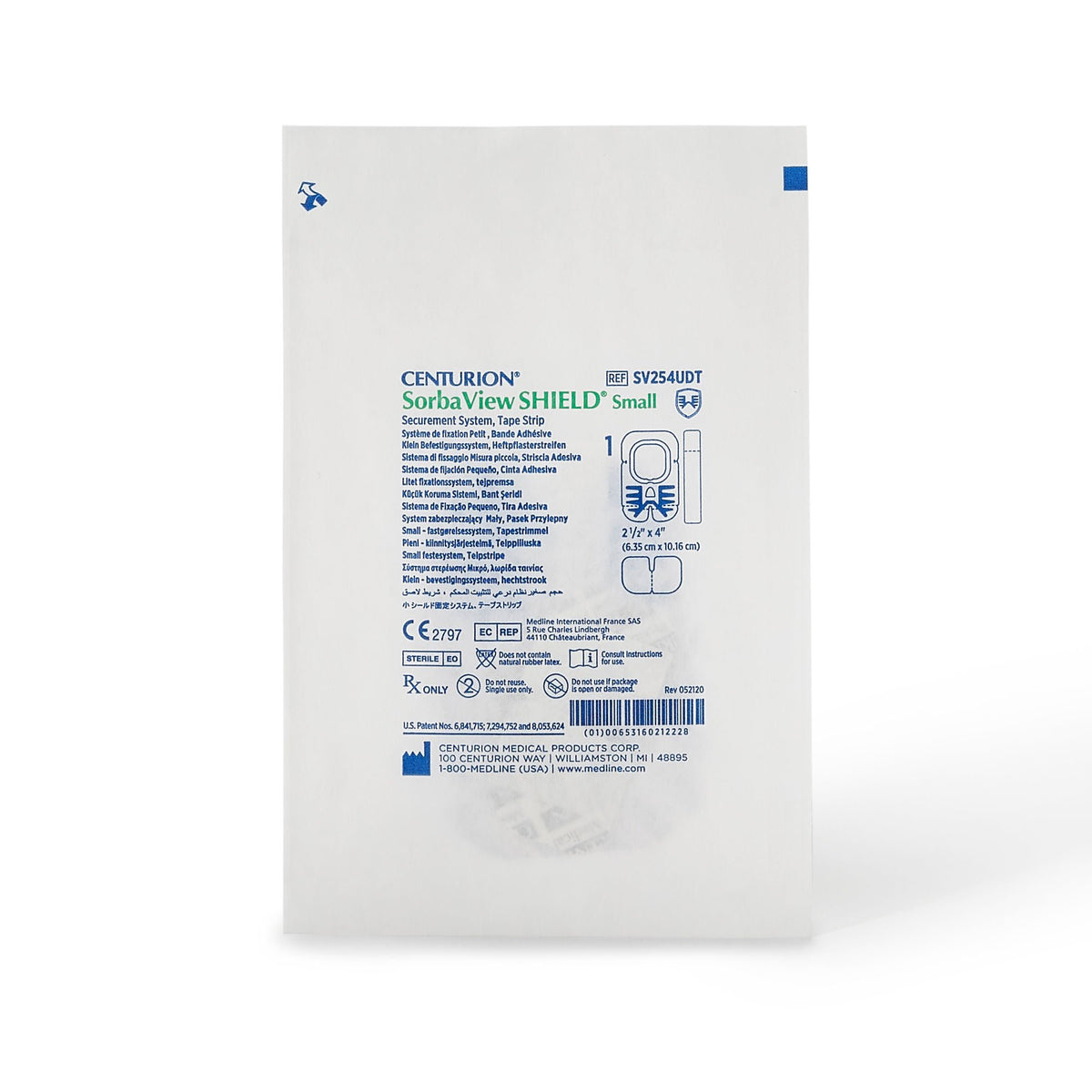 Centurion SorbaView® Integrated Securement Dressing, EA/1