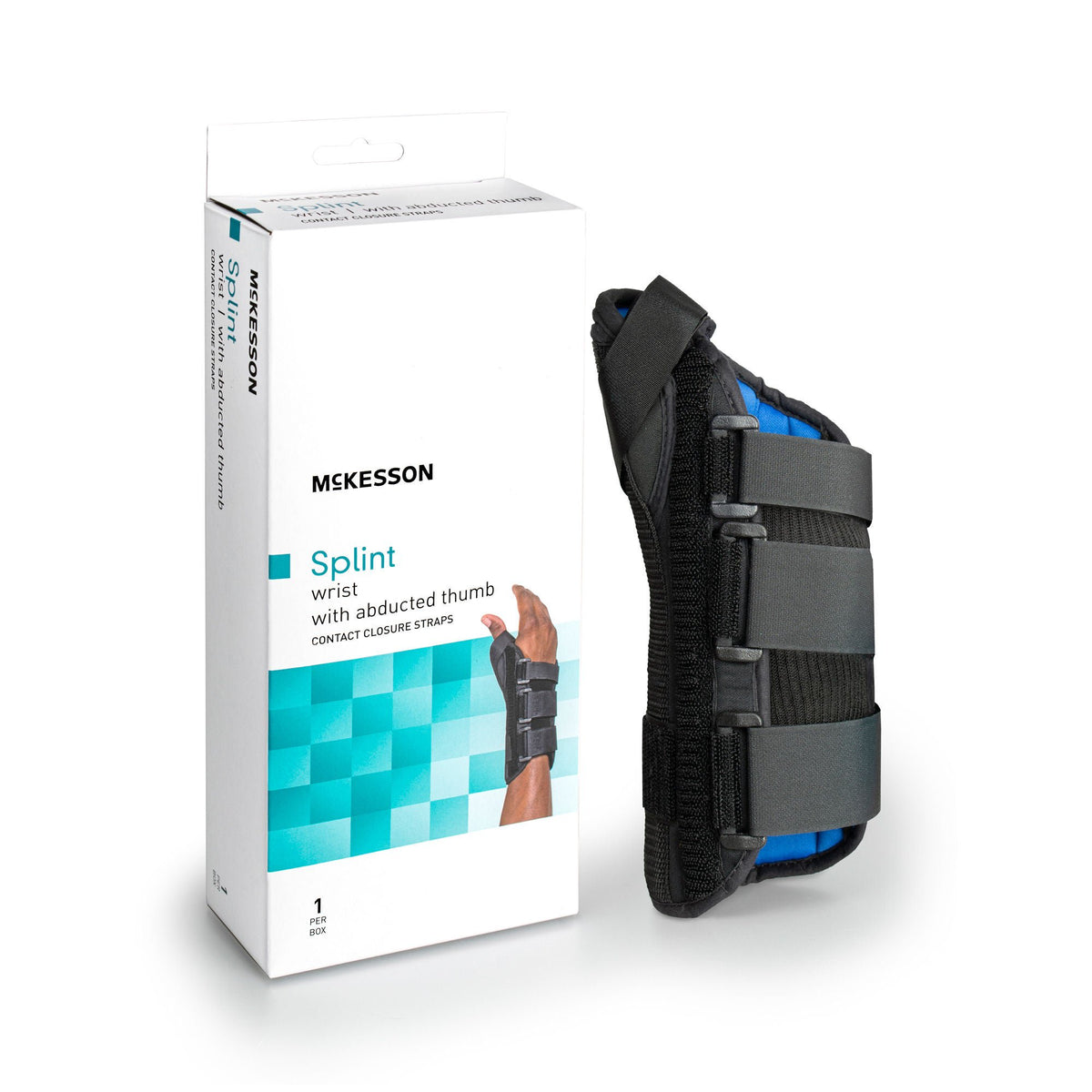 McKesson Right Wrist Splint with Abducted Thumb, Extra Large, EA/1