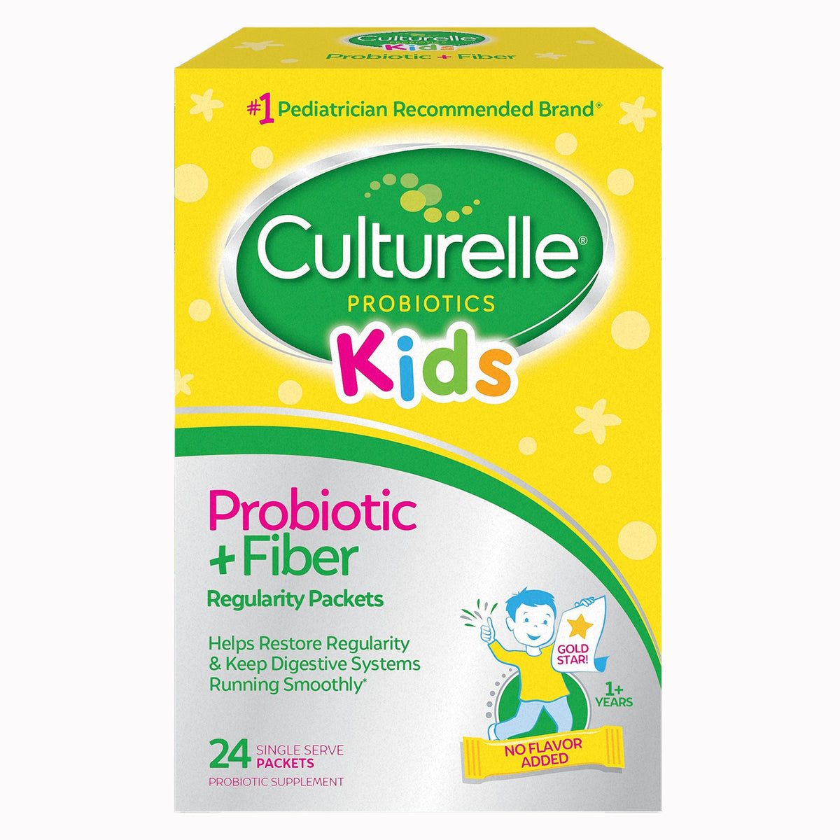 Culturelle® Probiotics Kids Probiotic + Fiber Packets, BX/1