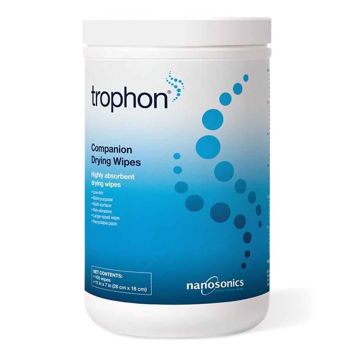 WIPE, DRYING F/ULTRSND PROBE TRPOHON 2 (100/CT 6CT/CS), CT/1