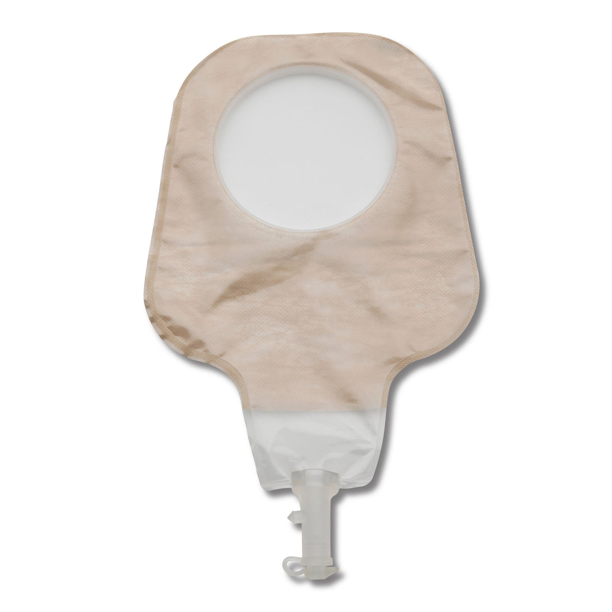 New Image™ 2-Piece Ultra-Clear Ostomy Pouch, Pre-cut to Fit 102 mm Stoma, Yellow