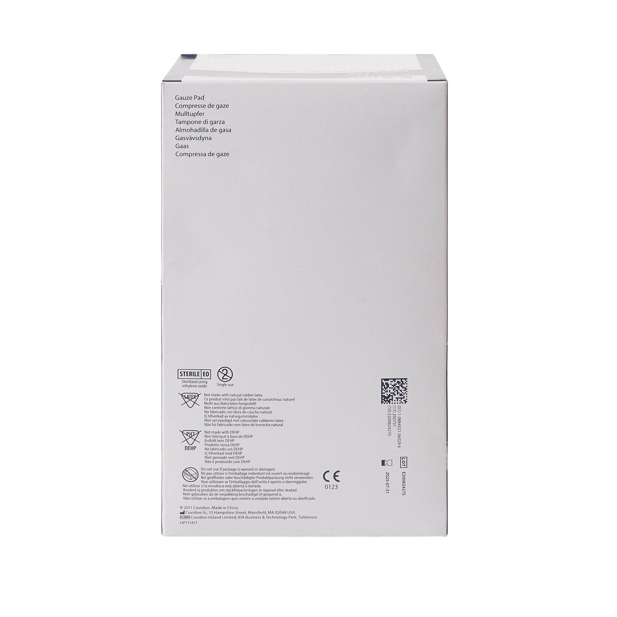 Curity™ Sterile Gauze Sponge, 4 x 4 Inch, 12-Ply
