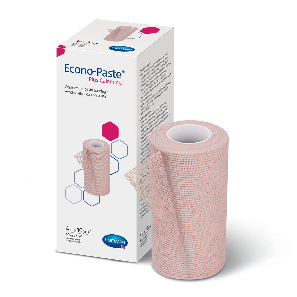 Econo-Paste® Plus Unna Boot, 4 Inch x 10 Yard, BX/1