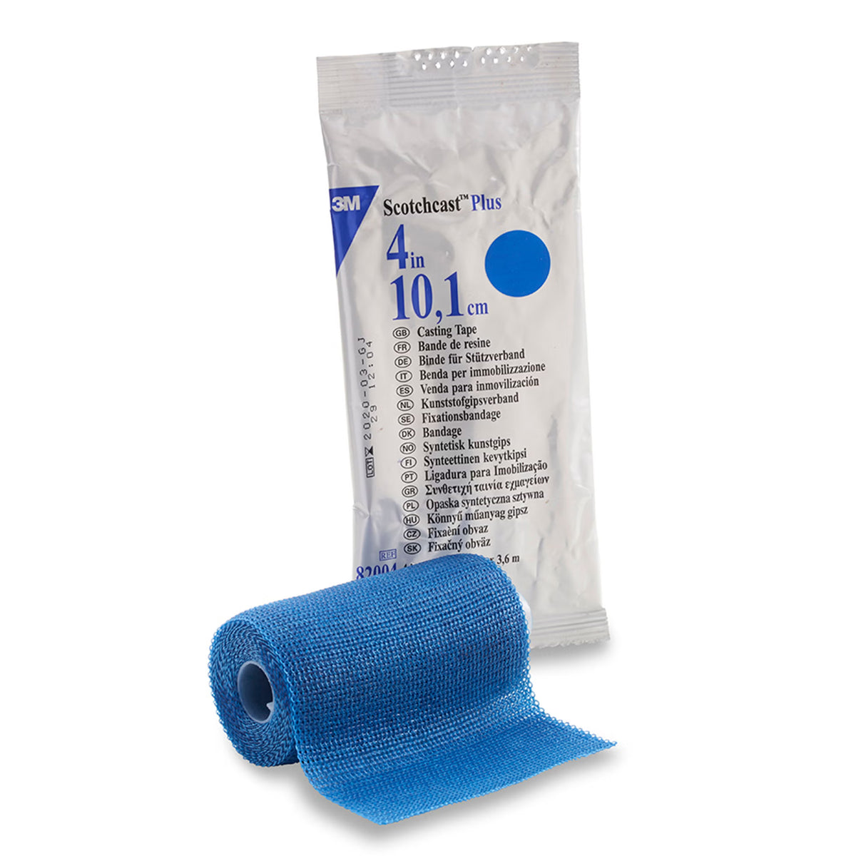 3M™ Scotchcast™ Plus Blue Cast Tape, 4 Inch x 4 Yard, CS/10