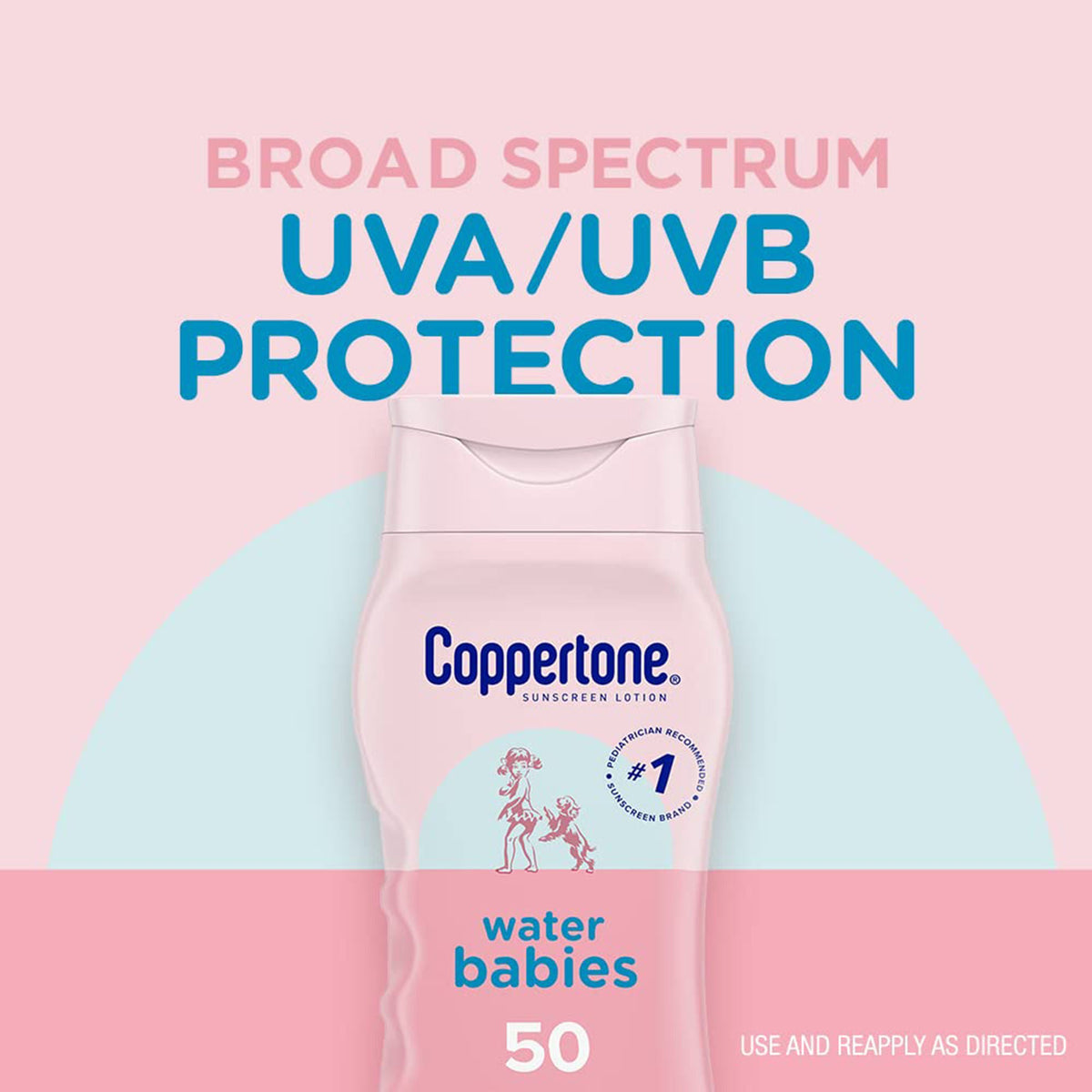 Coppertone® Water Babies SPF 50 Sunscreen Lotion, 8 oz.