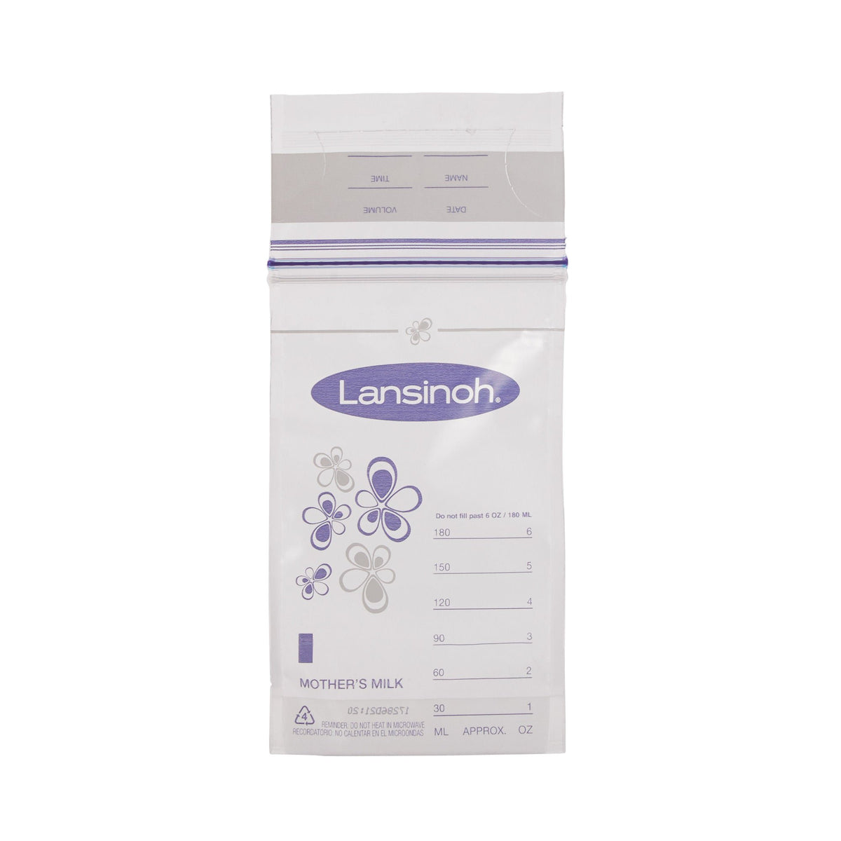 Lansinoh® Breast Milk Storage Bag, 6-ounce capacity, CS/6