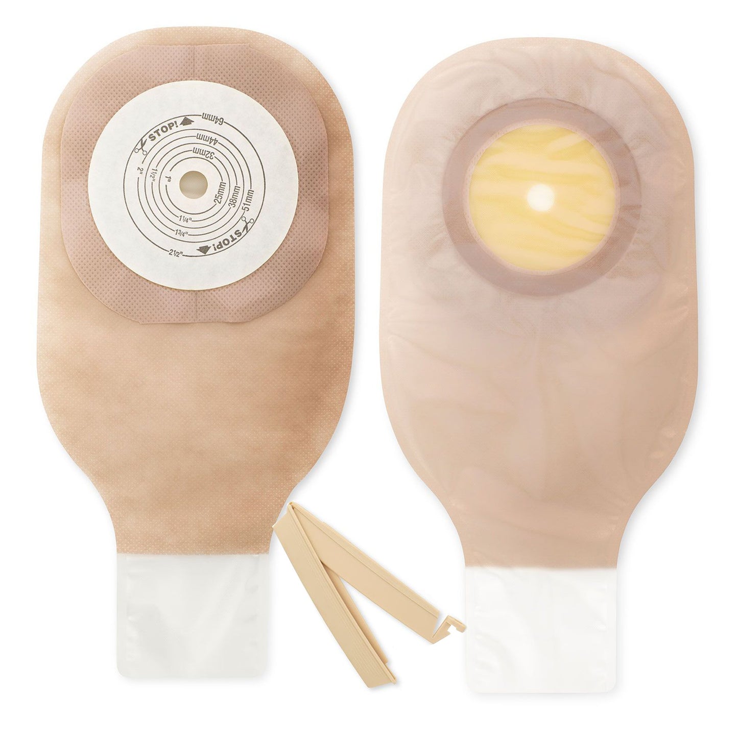 POUCH, DRN PREM CUT TO FIT 2 1/2" ULTRA CLR (10/BX)