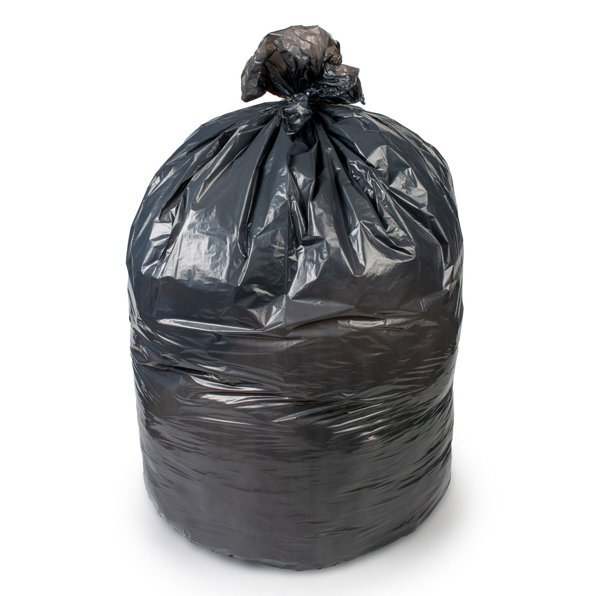 Colonial Bag Medium Duty Trash Bag, Black, 30-gallon Capacity, CS/250