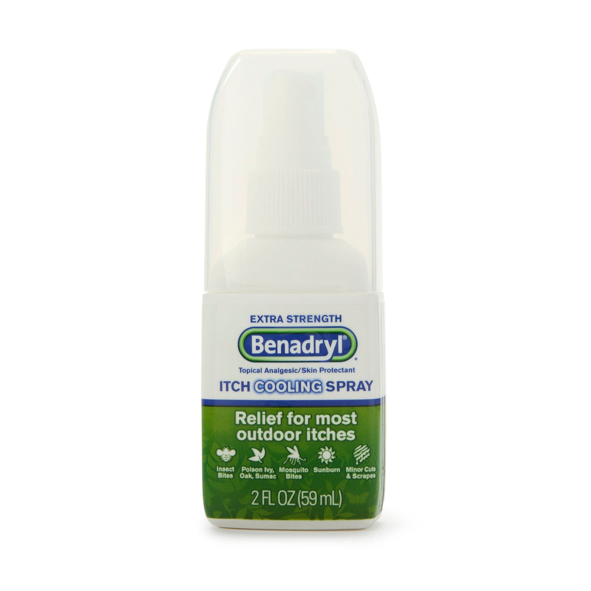 Benadryl® Diphenhydramine / Zinc Acetate Itch Relief Spray, EA/1