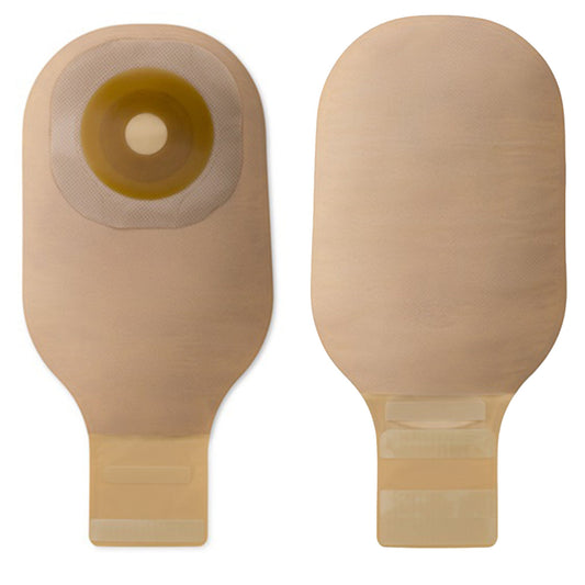 Premier™ Flextend™ 8552 1-Piece Beige Colostomy Pouch, Pre-cut to Fit 25mm Stoma