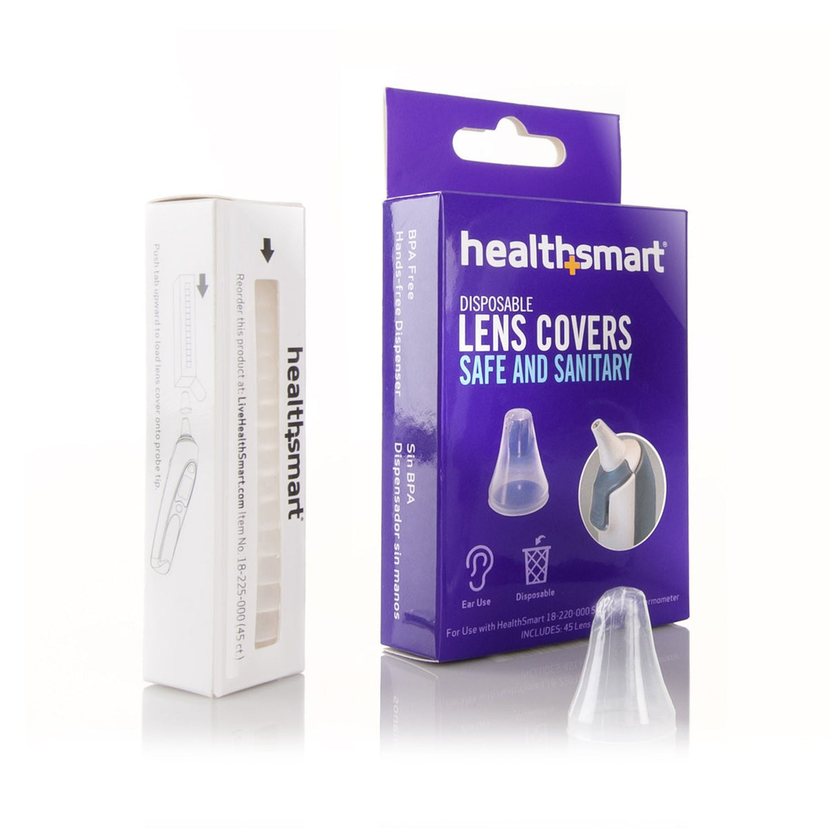 HealthSmart® Ear Thermometer Probe Cover, BX/45
