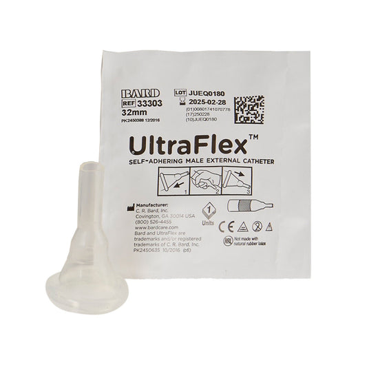 Bard UltraFlex® Male External Catheter, Intermediate, BX/30