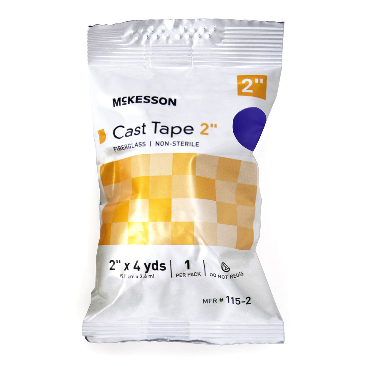McKesson Purple Cast Tape, 2 Inch x 4 Yard