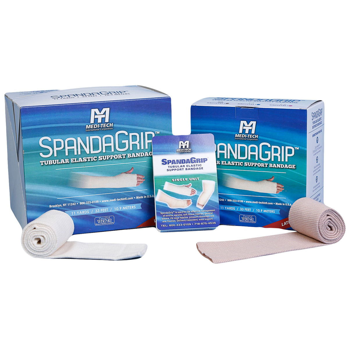 SpandaGrip™ Elastic Tubular Support Bandage, 4-1/2 Inch x 11 Yard, BX/1
