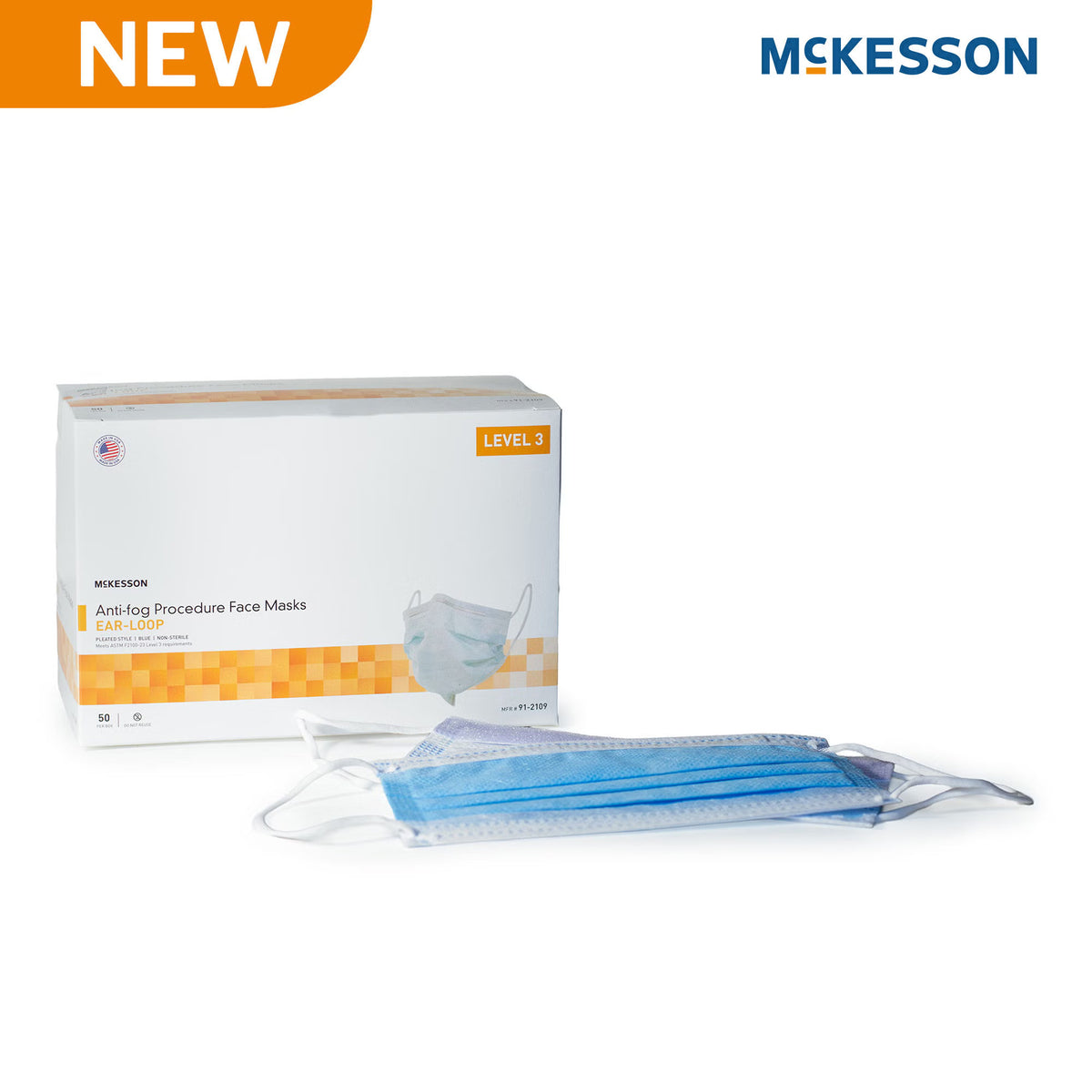 MASK, PROC LOOPS ASTM3 ANTIFOG(50/BX 10BX/CS), BX/50