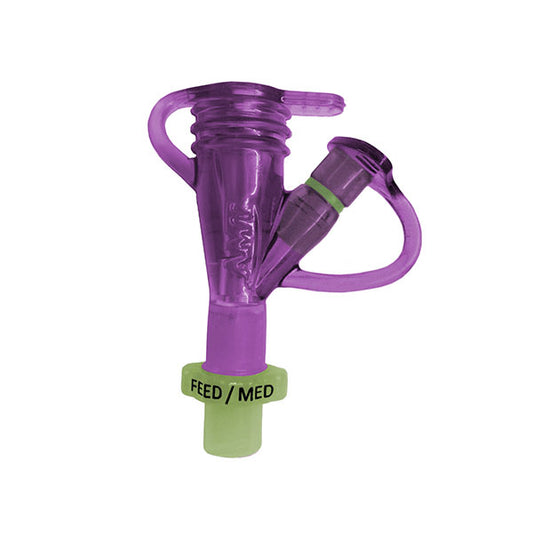 Y-Port To Female ENFit Adapter with Enhanced Med-Port