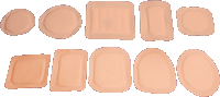 Ampatch Style N-3 with 3/4" x 1 1/4" Rectangular Center Hole