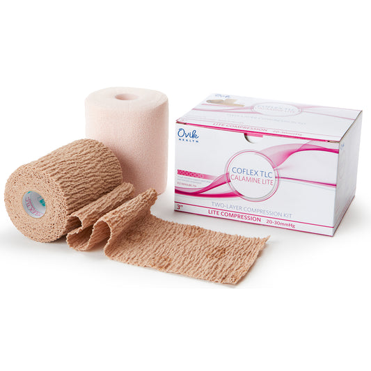 CoFlex TLC Calamine Lite Compression Bandage, 4"