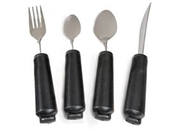 Grip Utensil Set, Stainless Steel