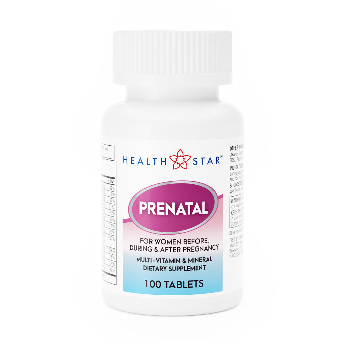Health*Star® Prenatal Vitamin Supplement, BT/1
