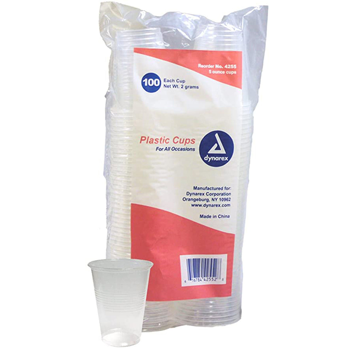 dynarex® Polypropylene Drinking Cup, 5 oz., CS/2500