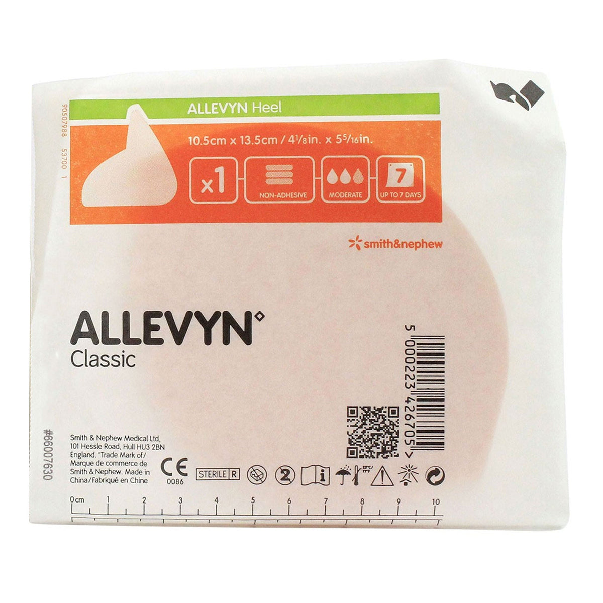 Allevyn Nonadhesive without Border Foam Dressing, 10.5 x 13.5 Centimeter