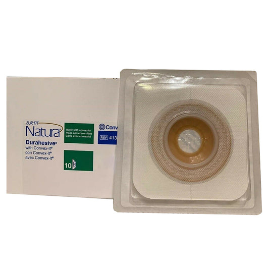 Sur-Fit Natura® Two-Piece Durahesive® Skin Barrier, Pre-cut to fit 16mm Stomas