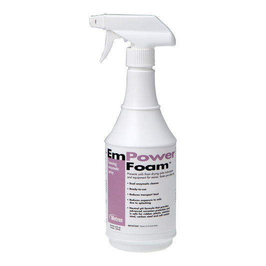 EmPower® Foam™ Dual Enzymatic Instrument Detergent, 24-ounce Spray Bottle, EA/1