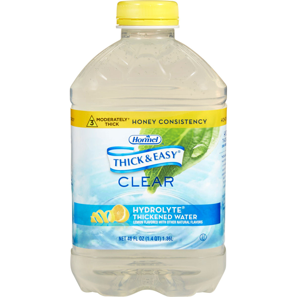 Thick & Easy® Hydrolyte® Honey Consistency Lemon Thickened Water, 46-oz., EA/1