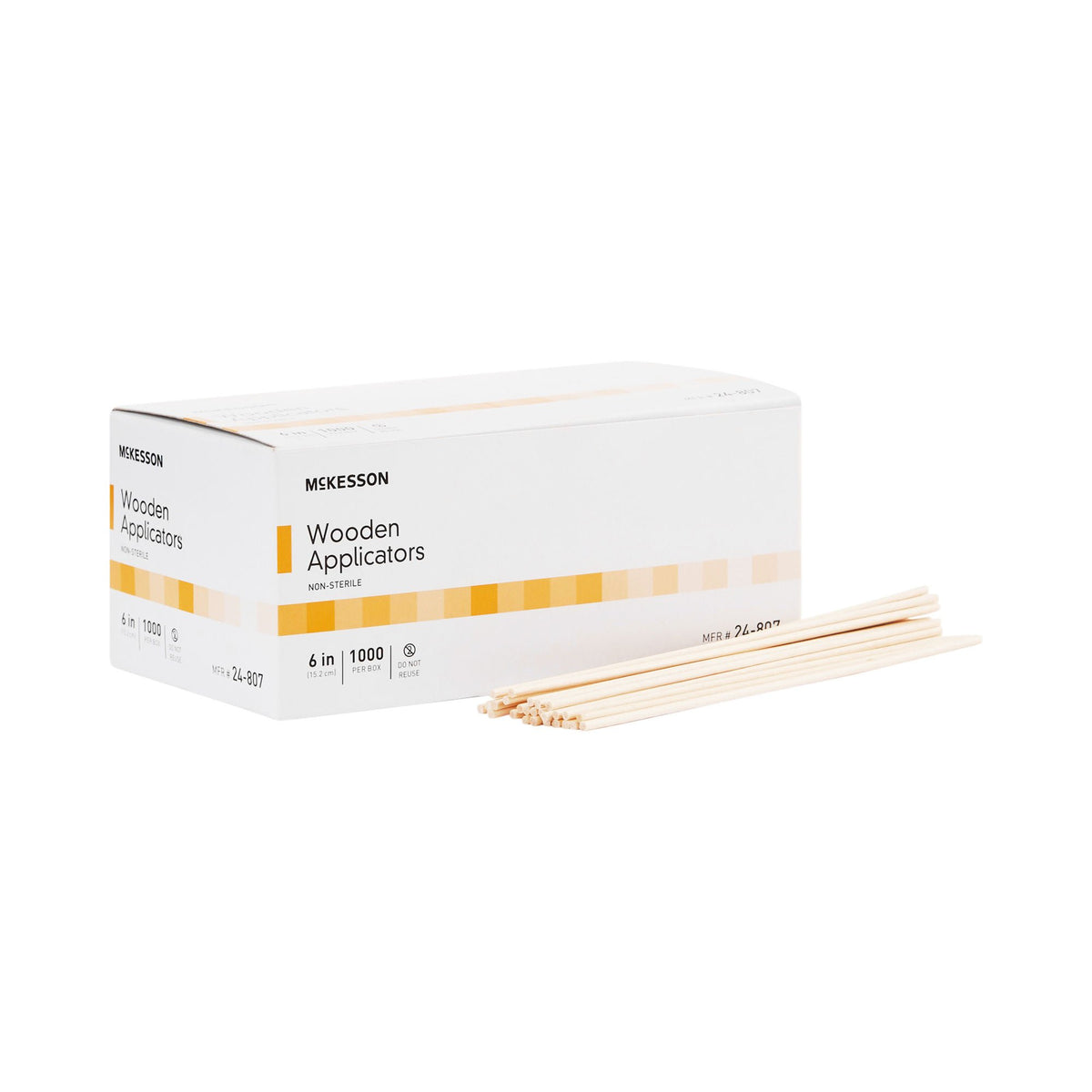McKesson Applicator Stick, 6-Inch Length, BX/1000