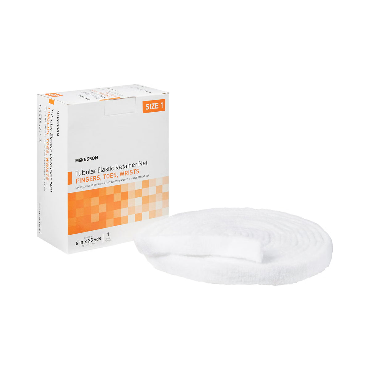 McKesson Tubular Bandage, Size 1, 25 Yard, BX/1