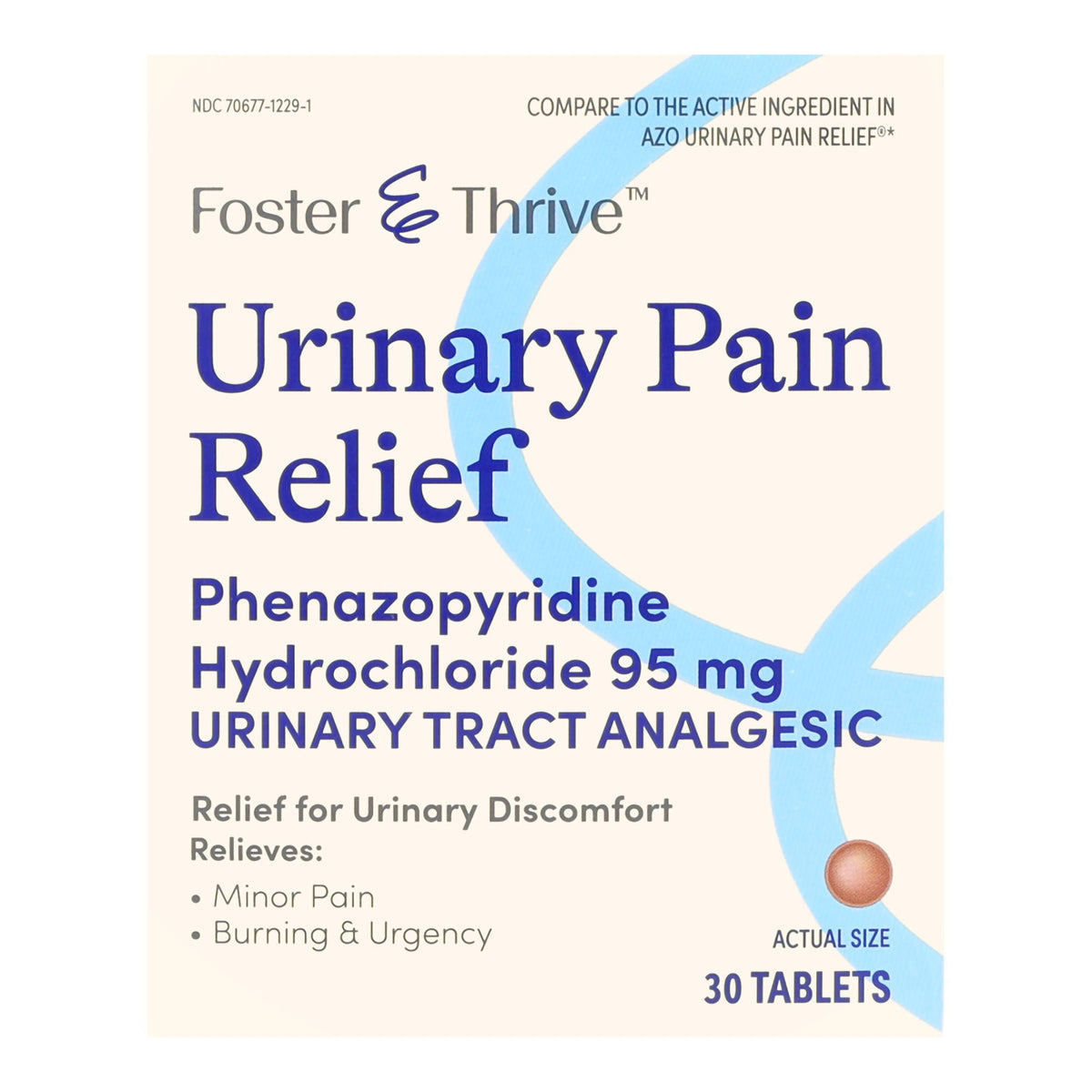 Foster & Thrive™ Phenazopyridine HCl Urinary Tract Analgesic, BX/30