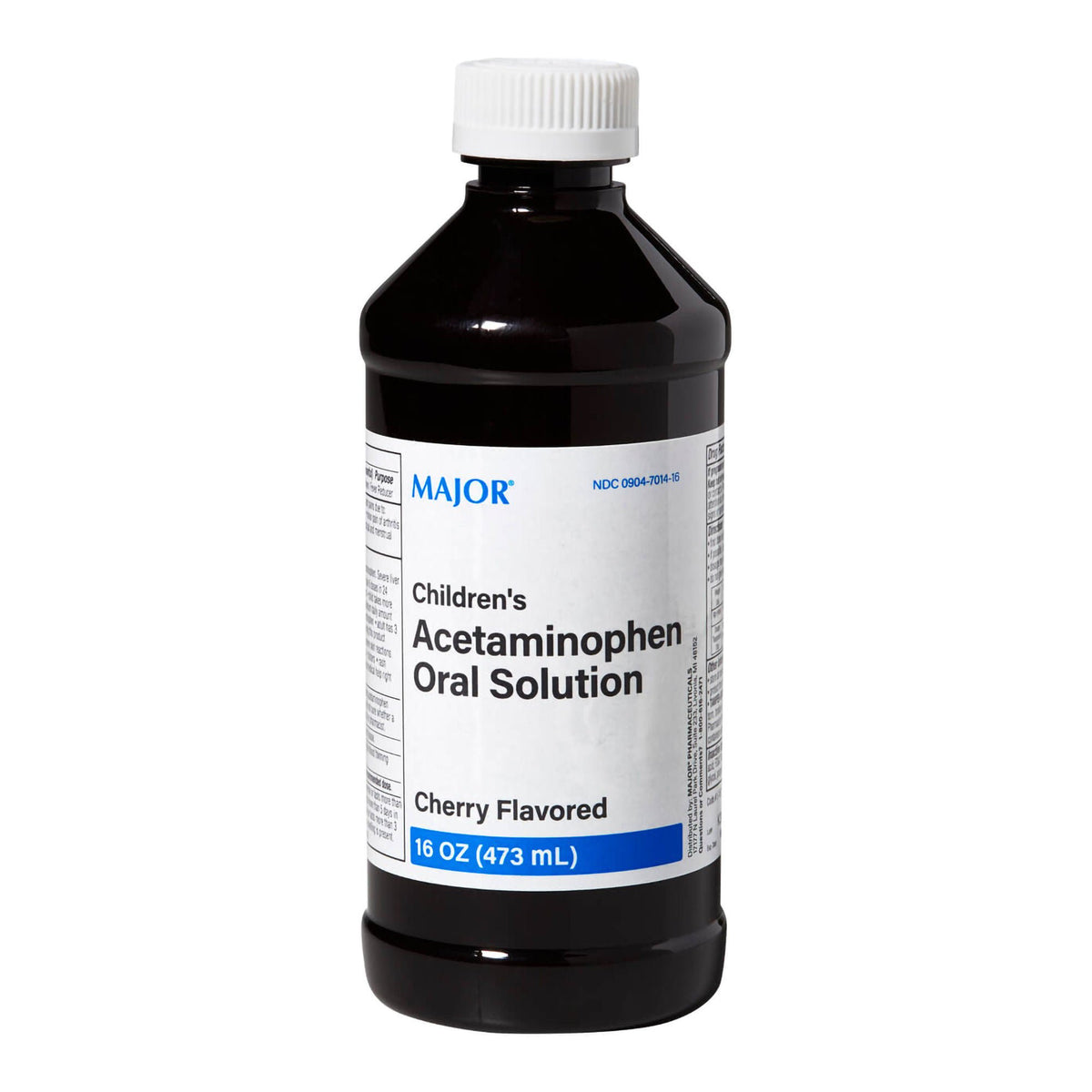 Major® Children Acetaminophen Oral Solution, Cherry Flavor, 16-ounce Bottle, EA/1