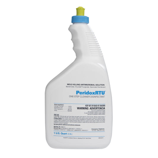 PeridoxRTU® Sporicidal Peroxide Based Surface Disinfectant Cleaner, 32 ounces, CS/6