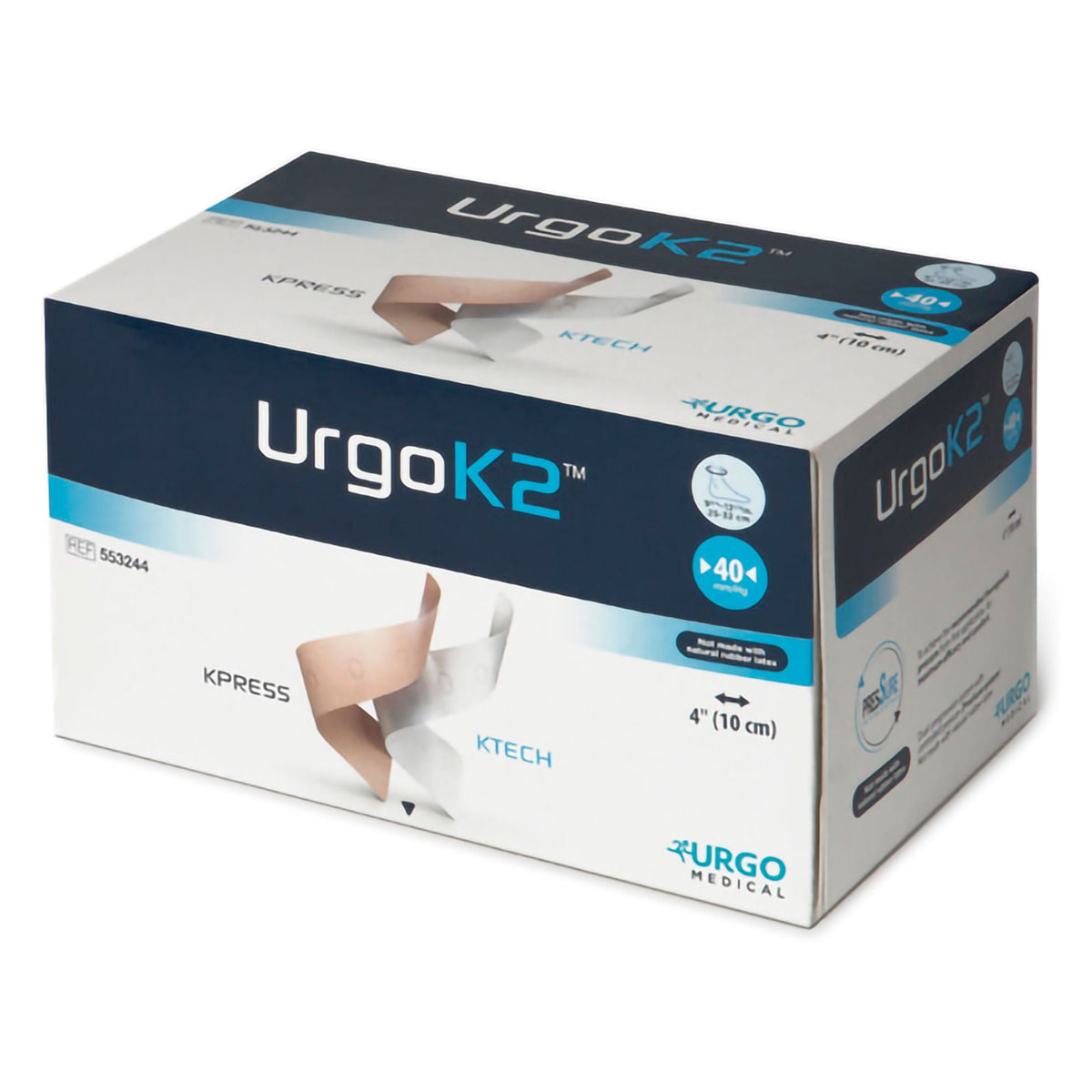 URGOK2™ Self-adherent Closure Two-Layer Compression Bandage System, EA/1