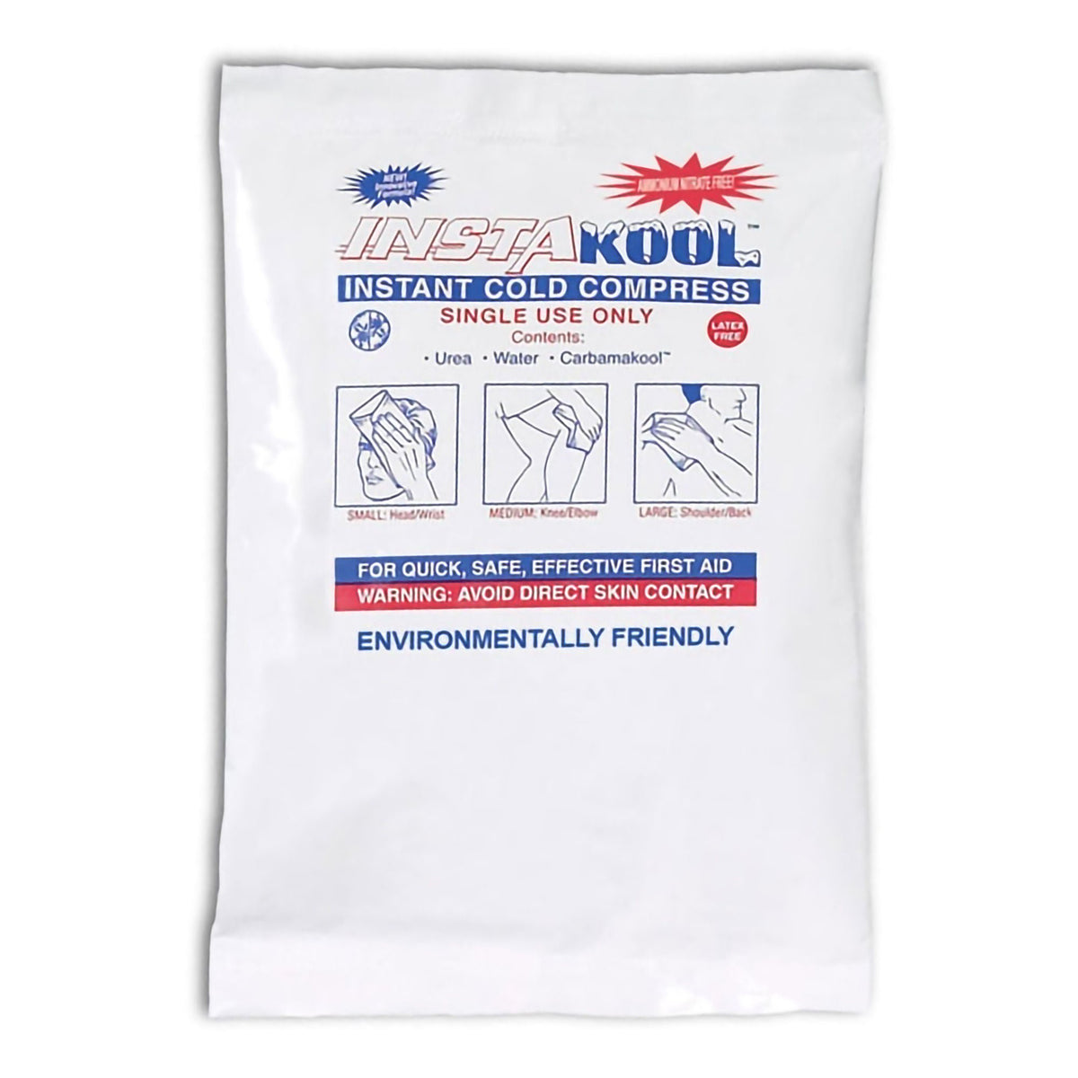 InstaKool™ Instant Cold Pack, 6 x 8-3/4 Inch, CS/24