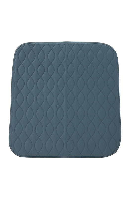 Beck's Classic Decorative Chair Pad, Re-Usable, Blue, 21" x 22"
