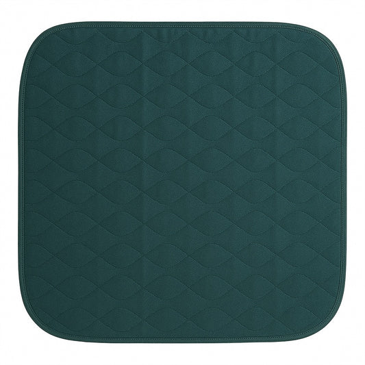 Beck's Classic Decorative Chair Pad, Re-Usable, Green, 21" x 22"