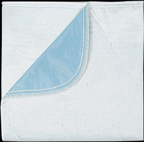 Beck's Classic Ibex Resusable Underpad, Blue Vinyl Barrier, 34" x 36"