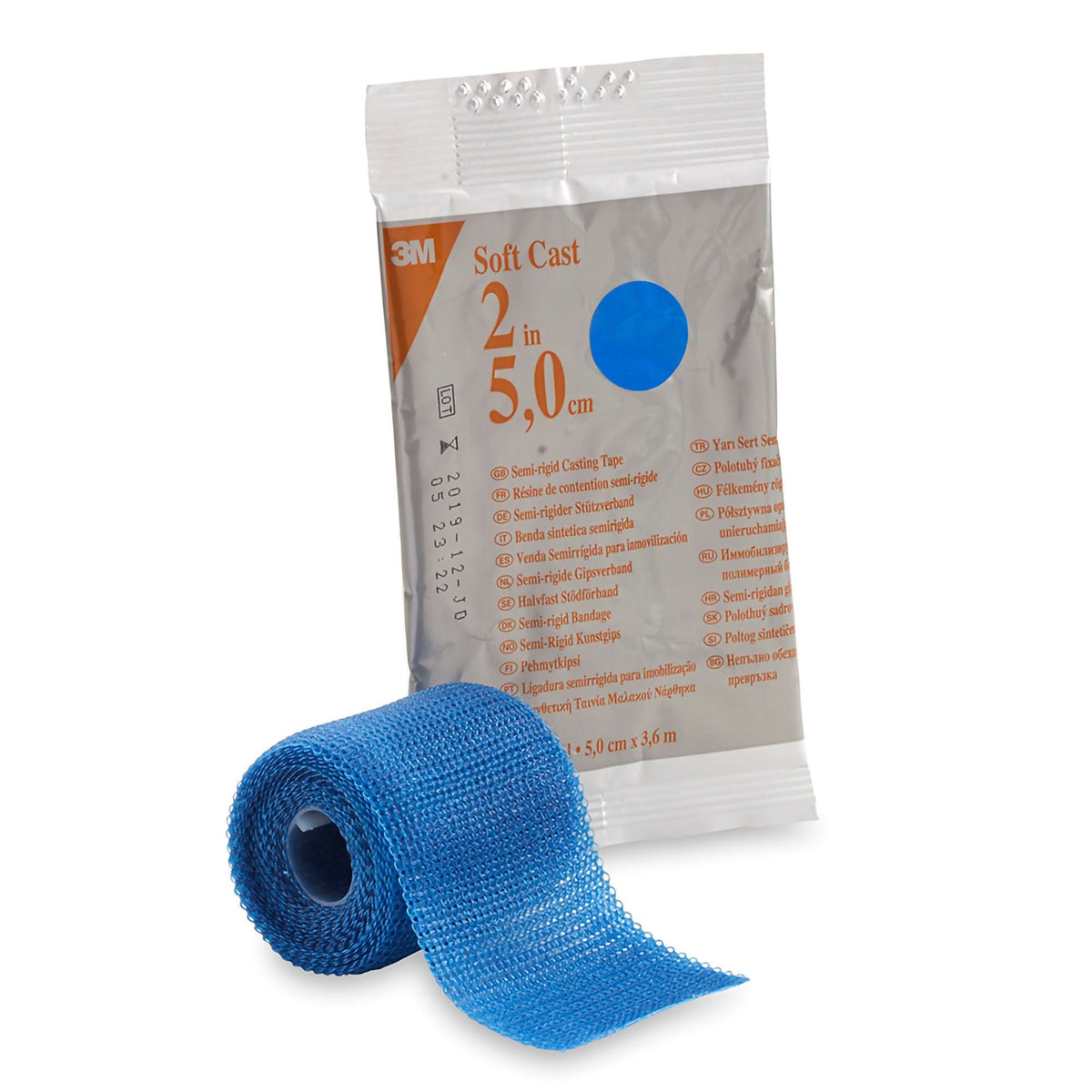 TAPE, CAST SCOTCHCAST SOFT 2"X4YDS BLU (10/CS) 3MORTH, EA/1