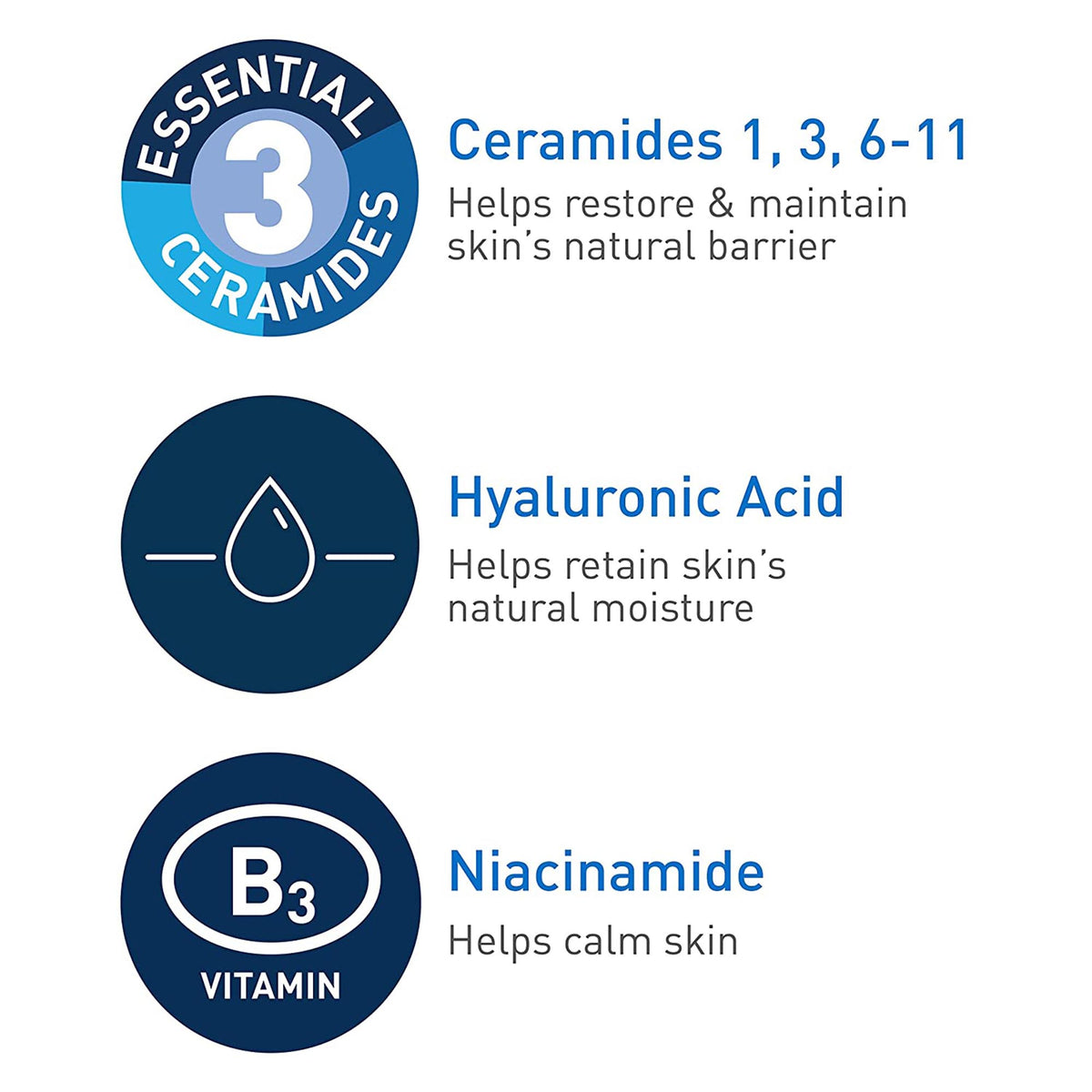 CeraVe® Facial Moisturizing Lotion PM, Ultra Lightweight, 3-ounce Pump Bottle