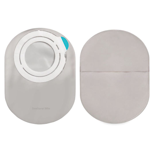 POUCH, OST MIO 2PC FLX CLSD MAXI TRANS W/FLTR 50MM (30/BX)