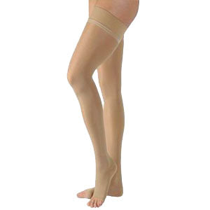 Ultrasheer, Thigh High, 20-30mmHg, Open Toe, Medium, Natural