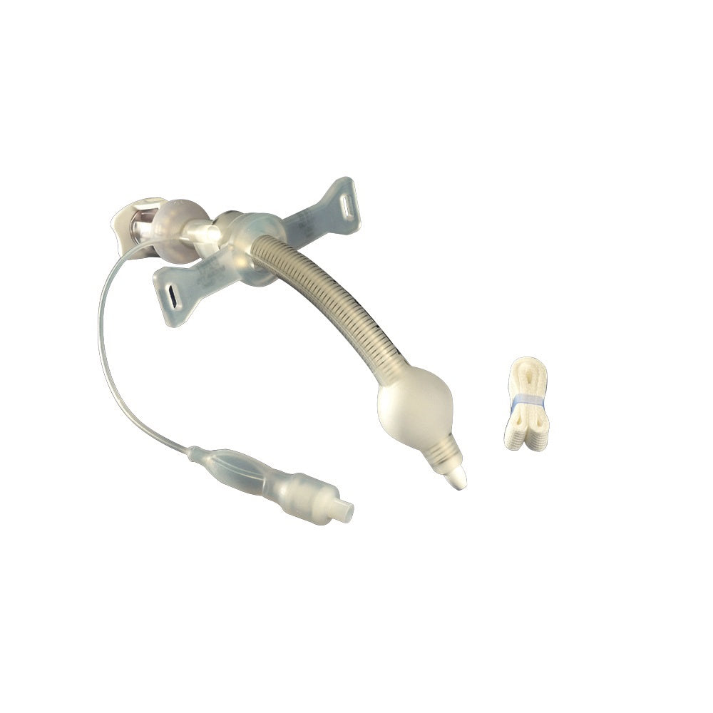 Smiths Medical ASD, Inc. Bivona TTS Hyperflex Tracheostomy Tube, Cuffed, Size 6