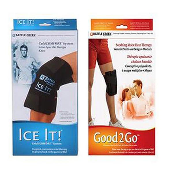 Knee Pain Kit with Electric Moist Heat and Cold Therapy