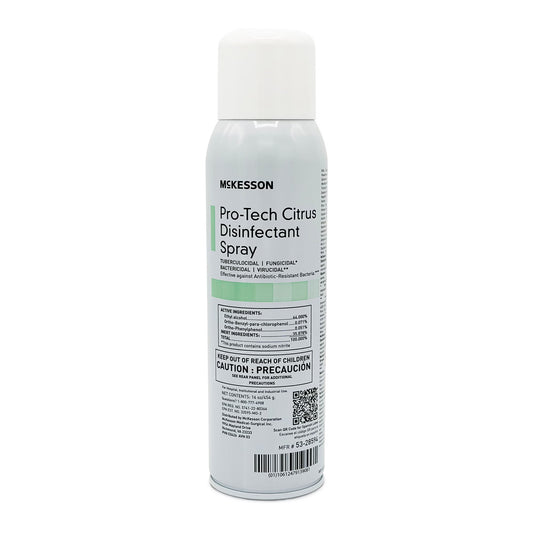 McKesson Pro-Tech Surface Disinfectant Cleaner Alcohol-Based Liquid Citrus Scent, CS/12