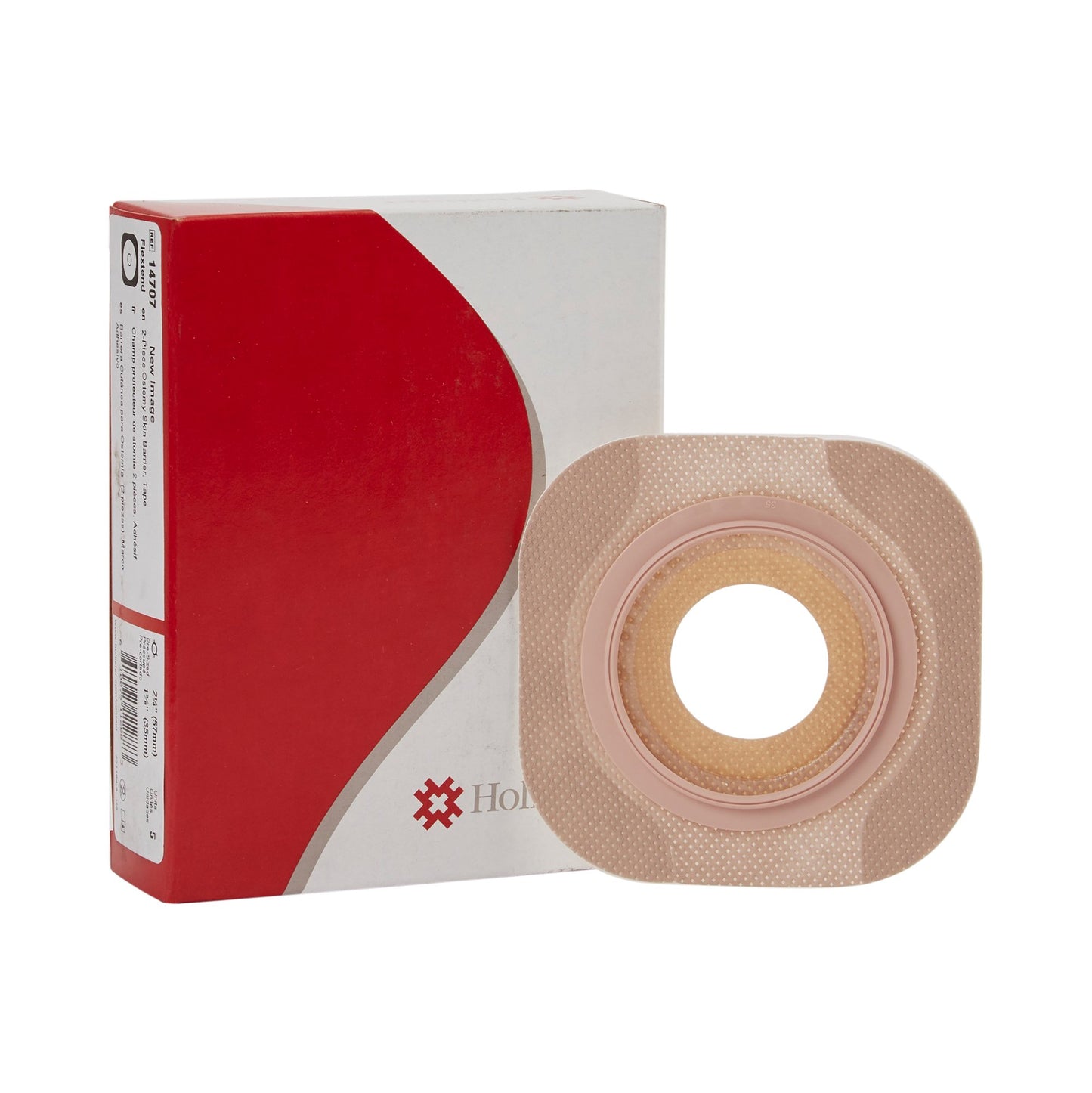 FLANGE, FLAT W/TAPE 35MM (5/BX)